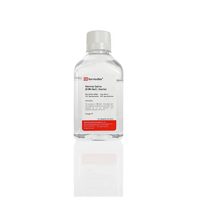 Solution saline normale (0,9 % NaCl, stérile)